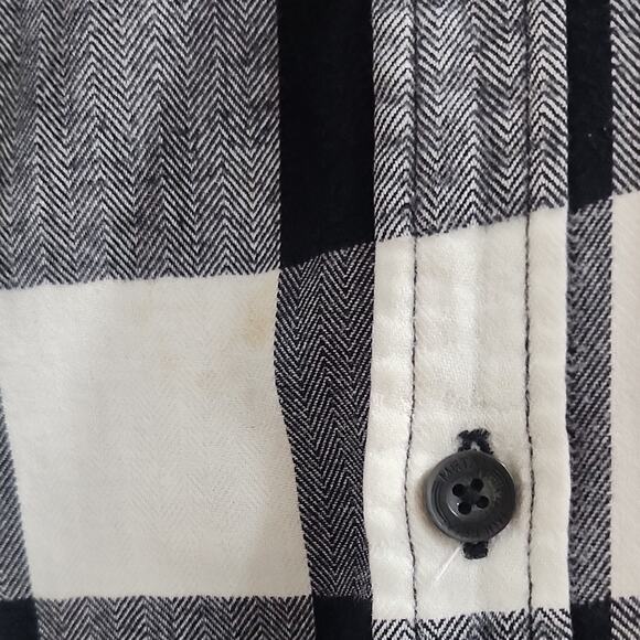 Metal Mulisha Black and White Plaid Shirt - Picture 13 of 14